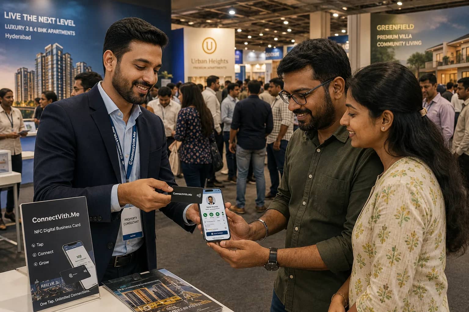 Cover image for How Real Estate Agents in India Are Closing More Deals with NFC Business Cards